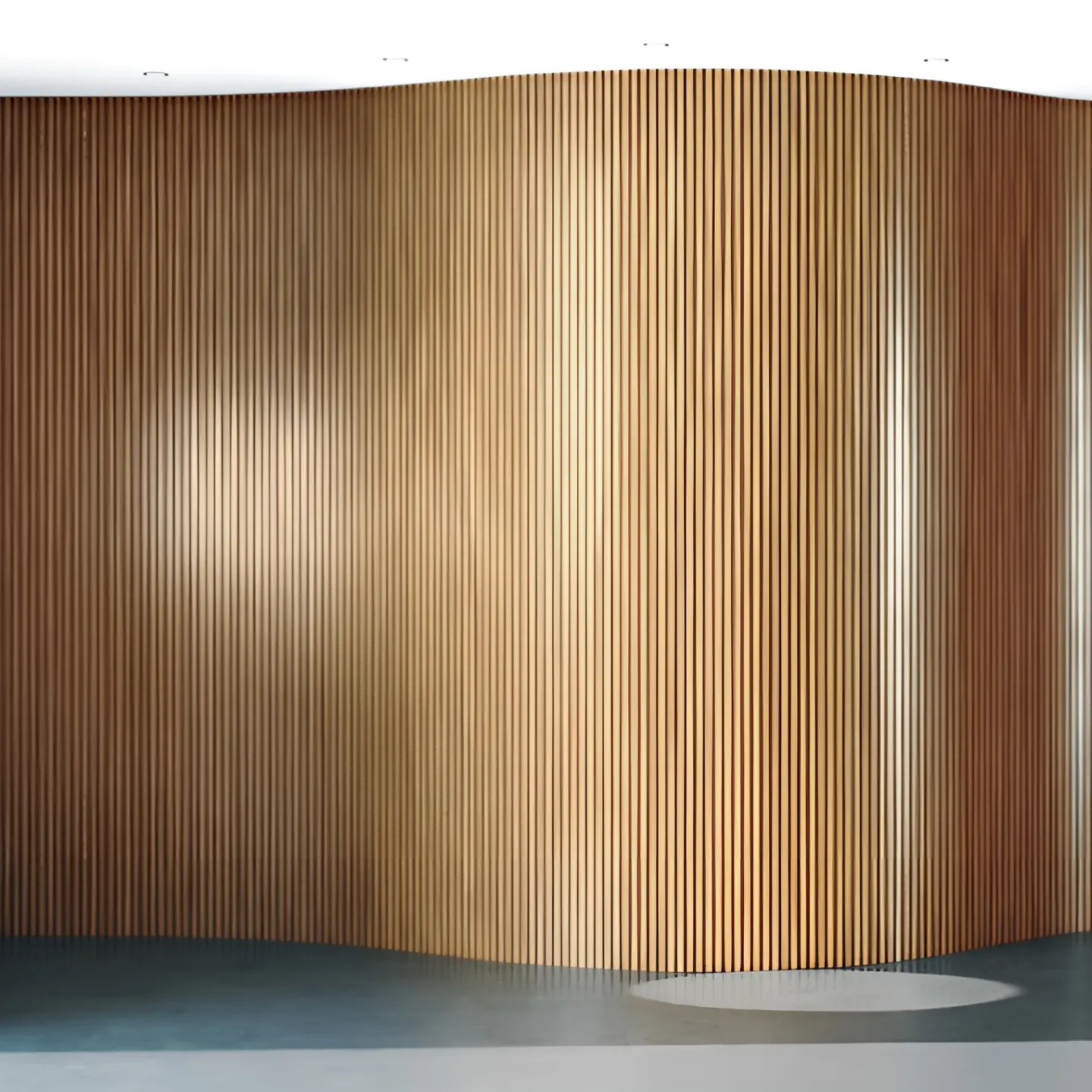 curved wall