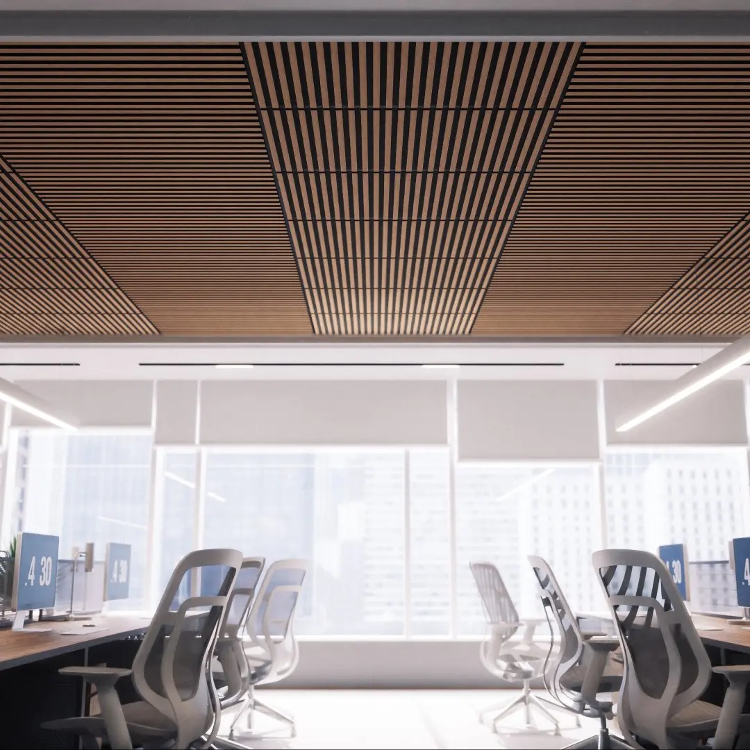 office with ceiling panels 2